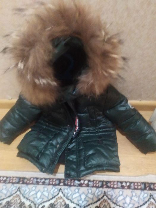 Пуховик детский не синтипон
