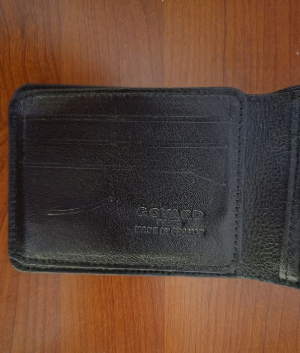 Goyard grey wallet