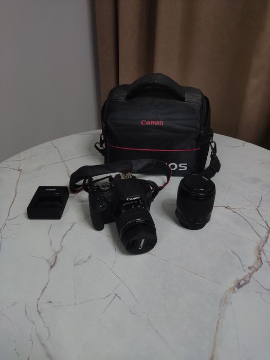 Canon EOS2000D kit с сумкой и объектив 80-200мм