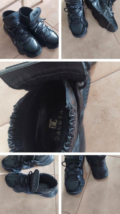 Дамски сникърси, Естествена кожа