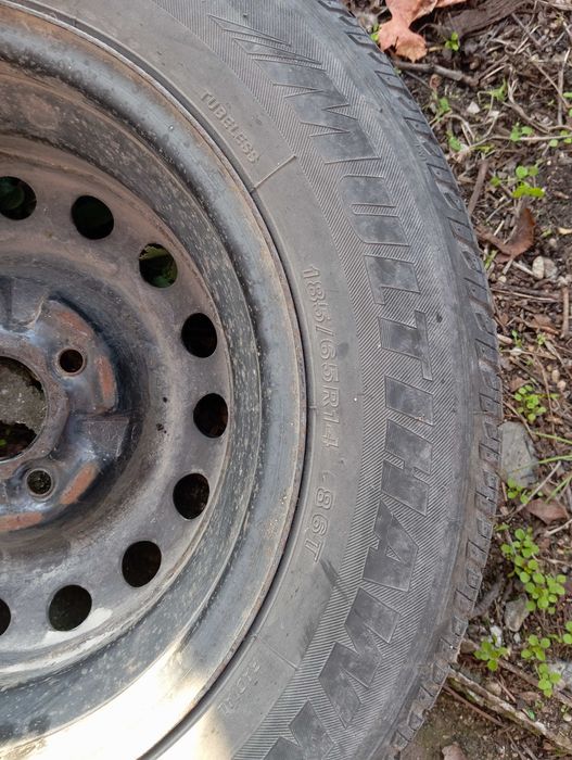 2бр джанти с гуми 185/65 R14