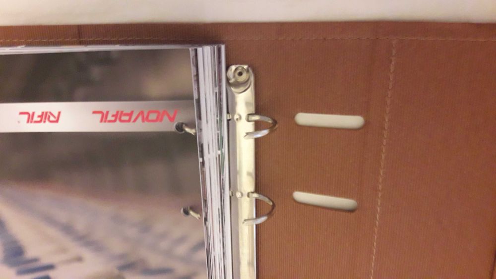 Caiet mecanic/agenda A5, patru inele