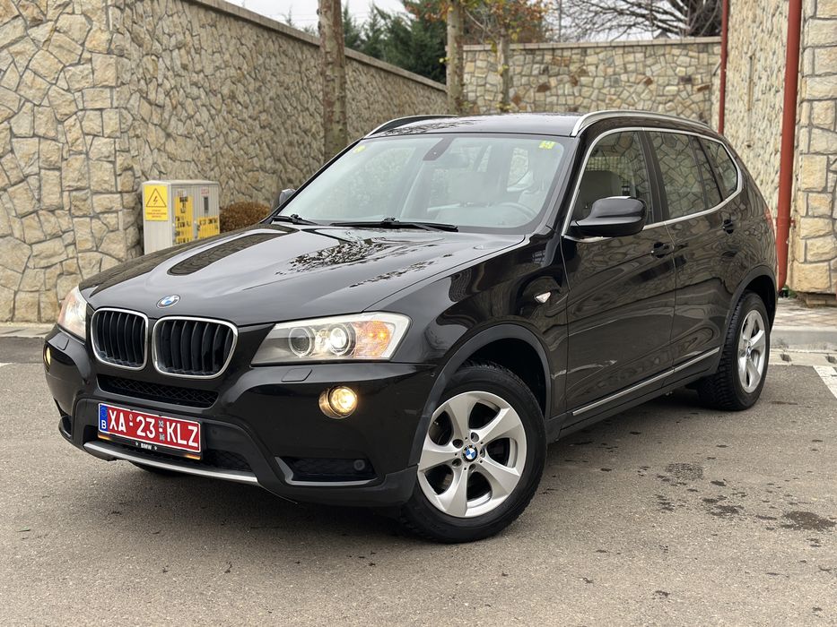 BMW X3 F25 2.0D Xdrive 4x4 Automat Camere 360 Xenon Piele