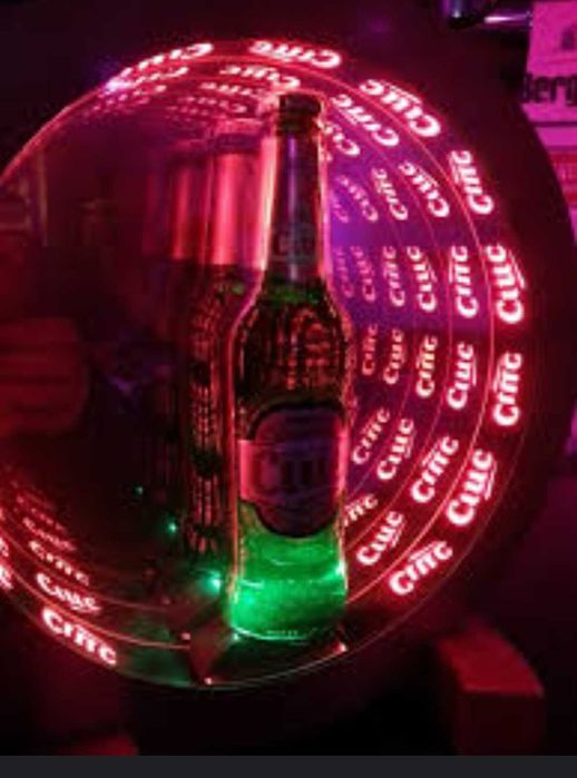lampă publicitară 3D vintage rétro bere ciuc bar cafe