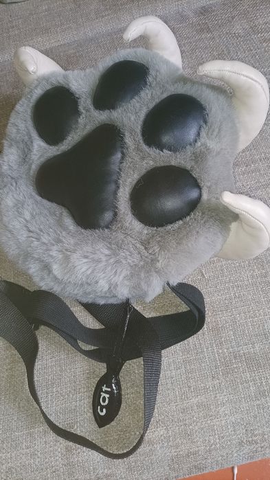 Аниме сумка лапка