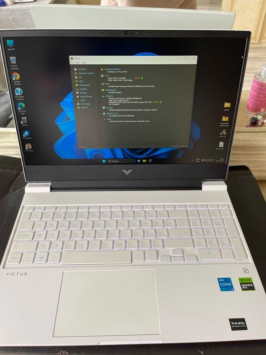 Laptop Gaming HP VICTUS - i5 - 16GB DDR4 - 512 GB SSD SAMSUNG - ALB