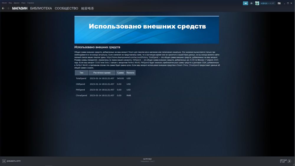 Аккаунт Steam