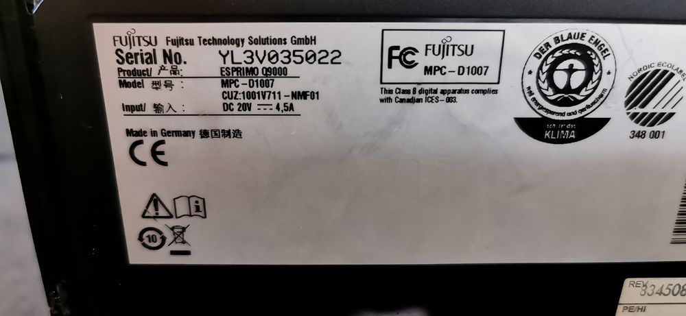 Mini pc Fujitsu Esprimo