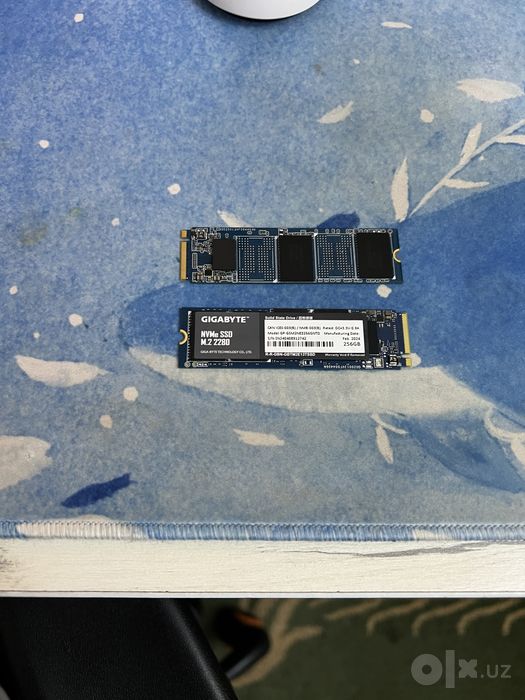SSD M.2 NVMe Gigabyte 256GB — 2 шт.