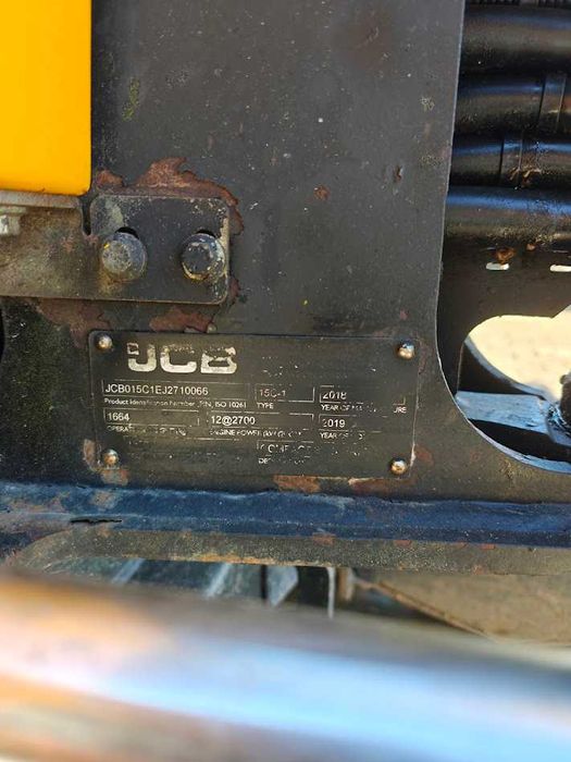 Мини багер 1500кг JCB 15C-1 2019г