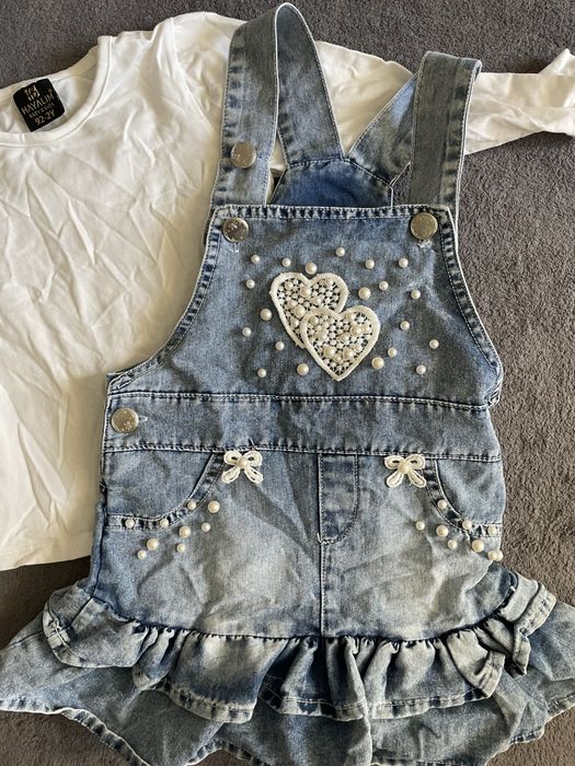 Дънков сукман с блузка 92 рр