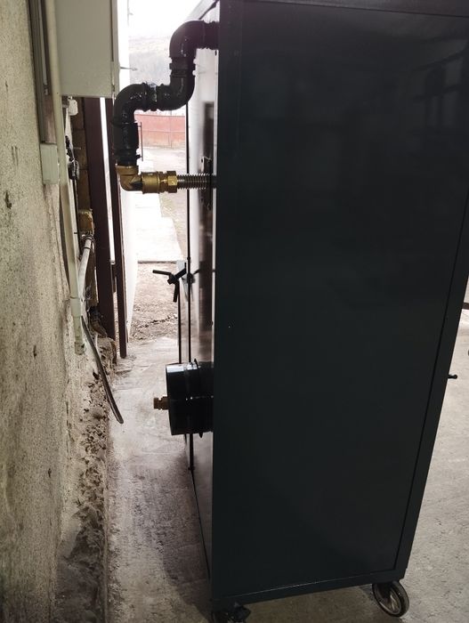 Centrala cu arzător rachetă și pentru grădină