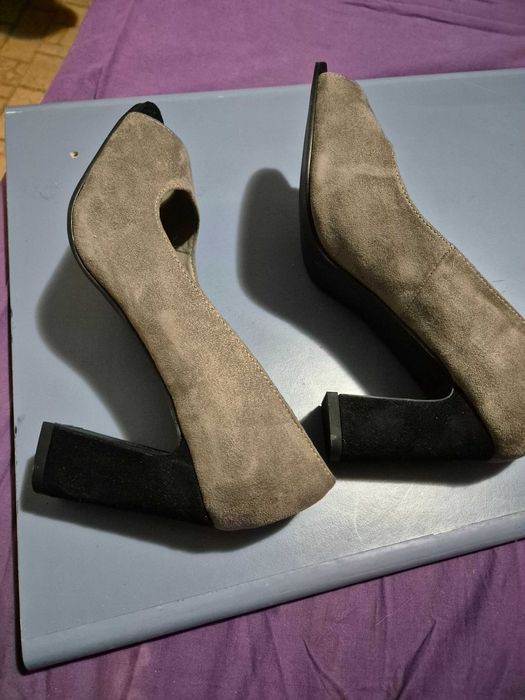 Pantofi dama BPC Selection, Germania, piele intoarsa, 42, noi