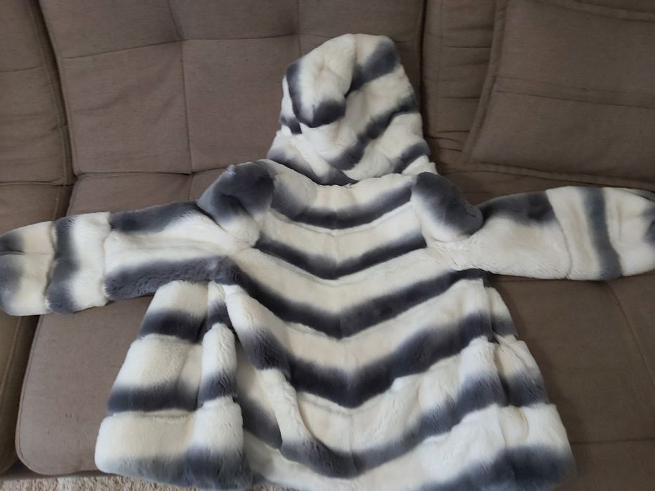 Натуральная шуба из меха бобра