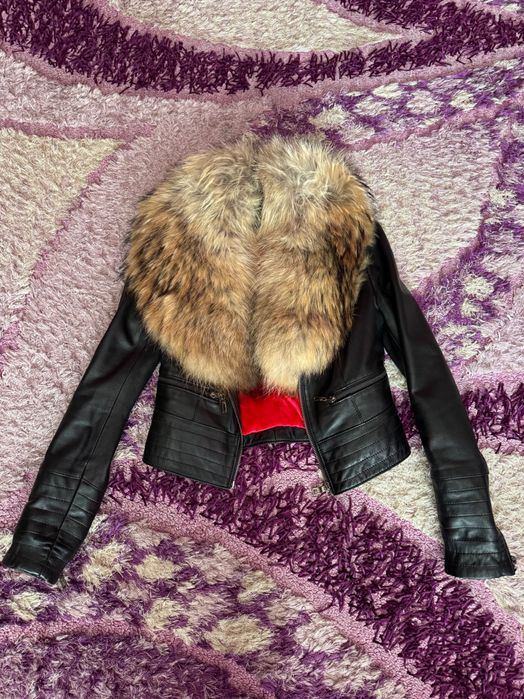 Дамско кожено яке