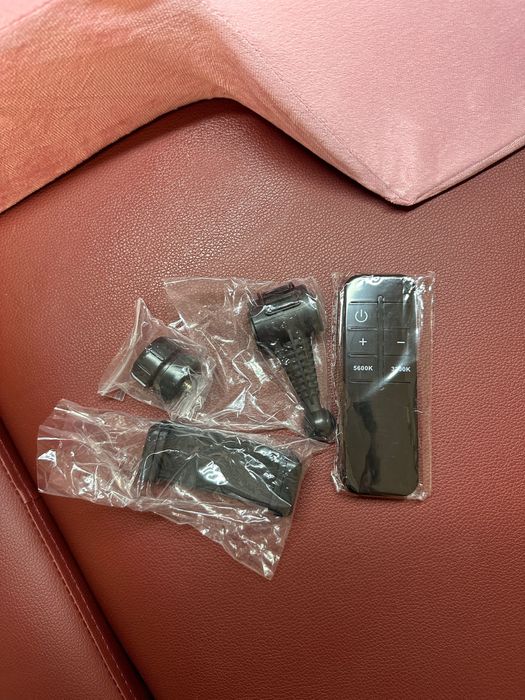 Lampa semi-luna LED 36W 3200K-5600K cu telecomanda cosmetica gene