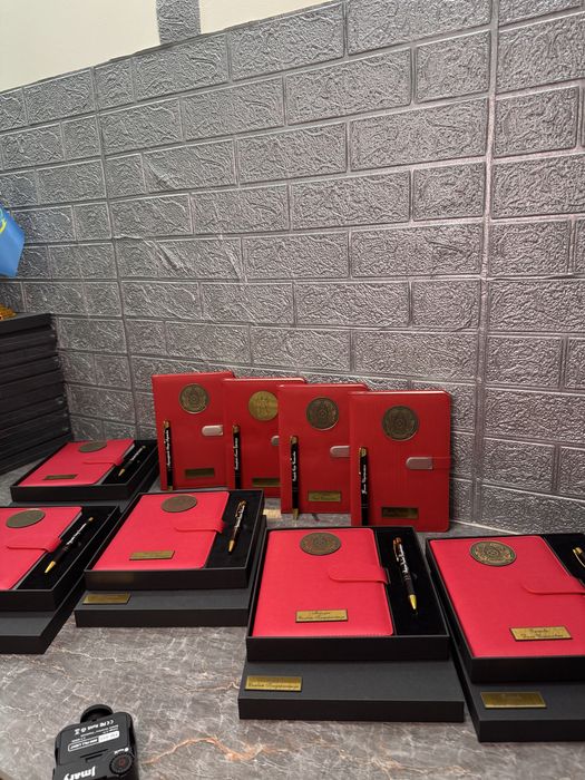 Именной блокнот и ручка