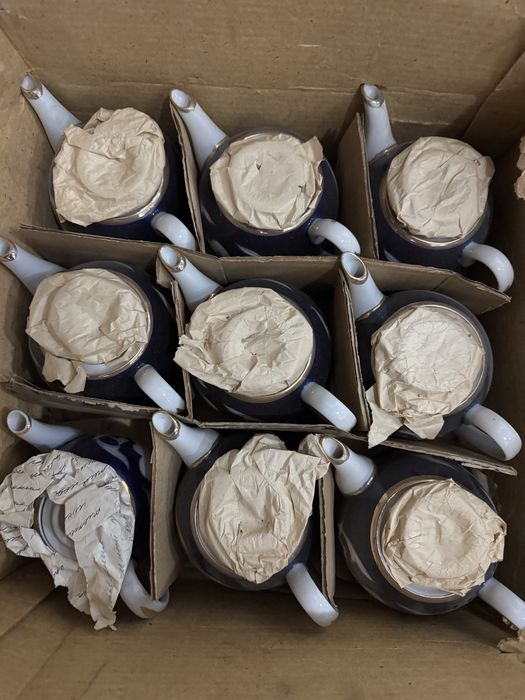 Paxta gulli choynaklar Чайники узбекские