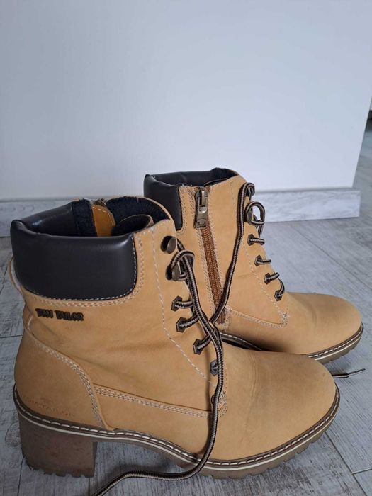 Ghete dama crem Tom Tailor 38