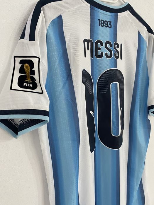 Tricou cu Argentina World cup 26 cu Messi