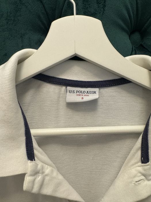 Tricou Alb US Polo