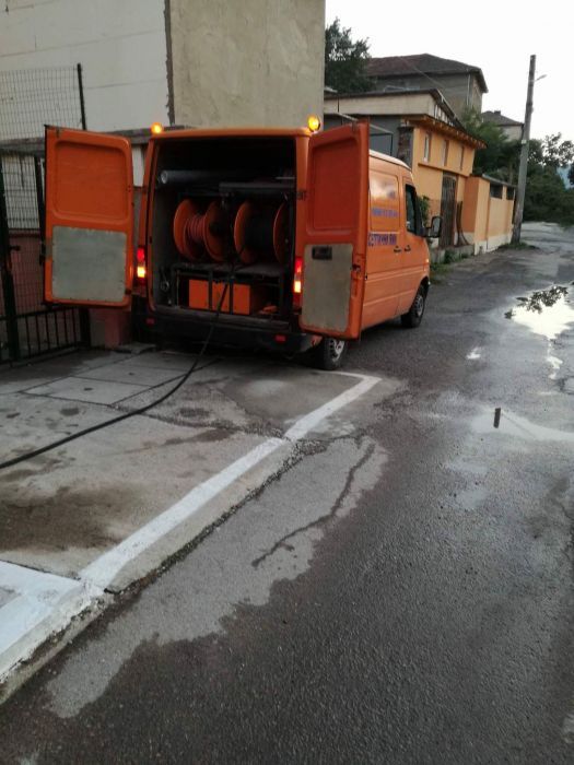 Отпушване на канали почистване на септични ями