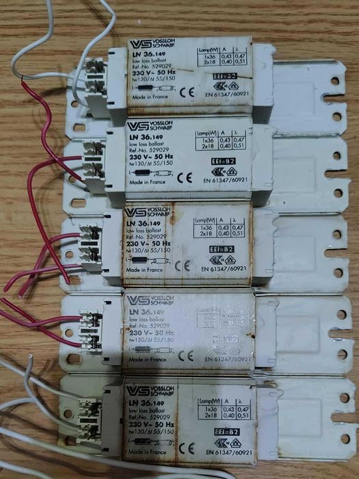 Bobine/drosere pentru neoane