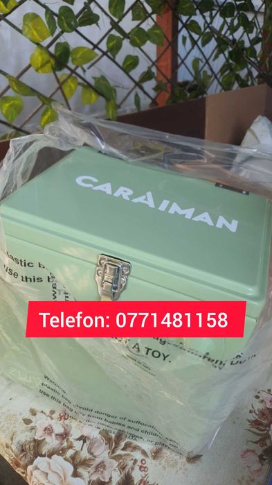 Lada frigorifica verde din fibre sintetice Be Cool Zuiver Nouă