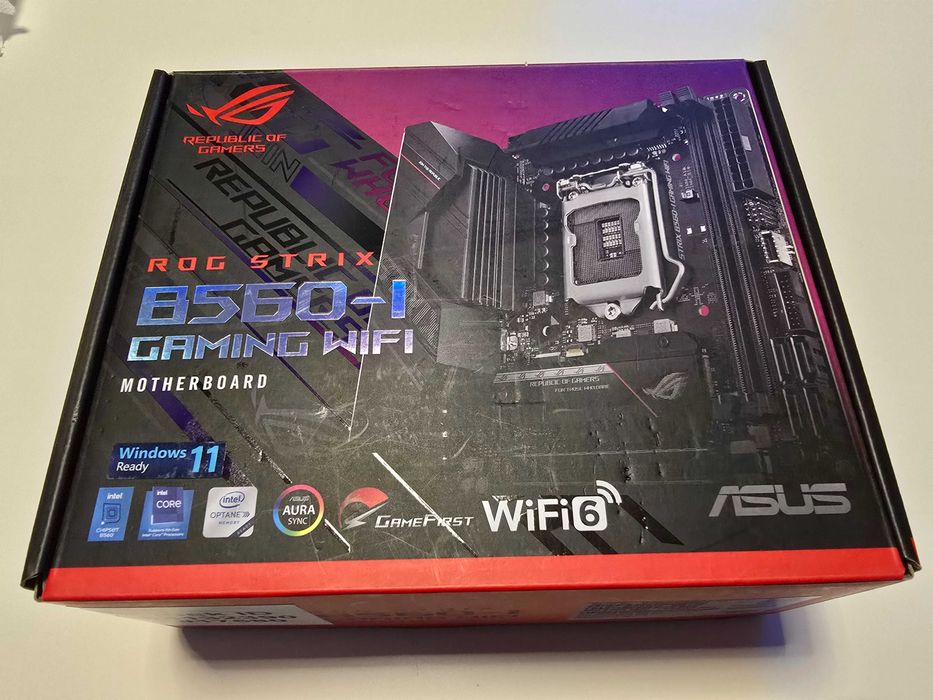 Placa de baza ASUS ROG STRIX B560-i, mini-itx