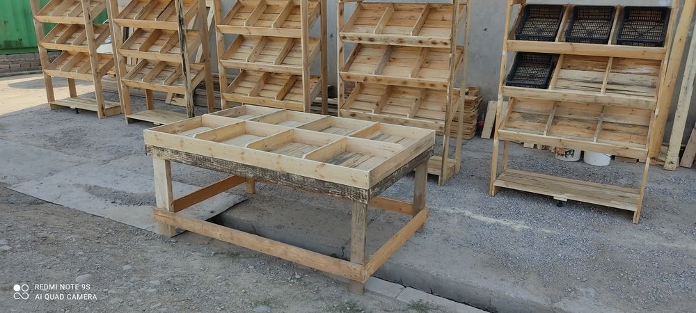 Овощ полка  из дерева