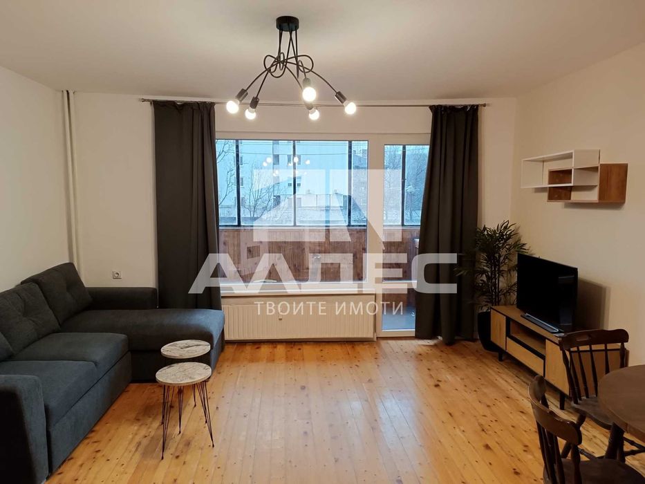 Отдава се обзаведен, южен, 1-стаен ап. в Лагера!