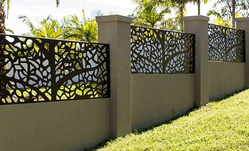 метални ОГРАДА от стоманени профили, ковано желязо, мрежести