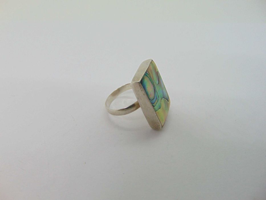 Inel din argint cu sidef paua