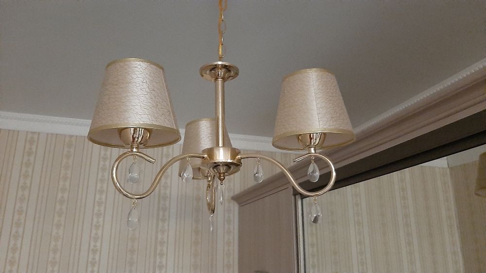 Люстры  хрусталь