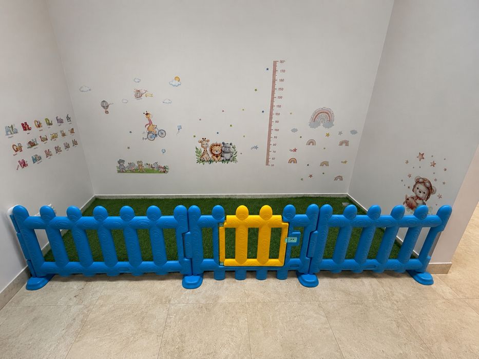 Забор десткий пластмассовый