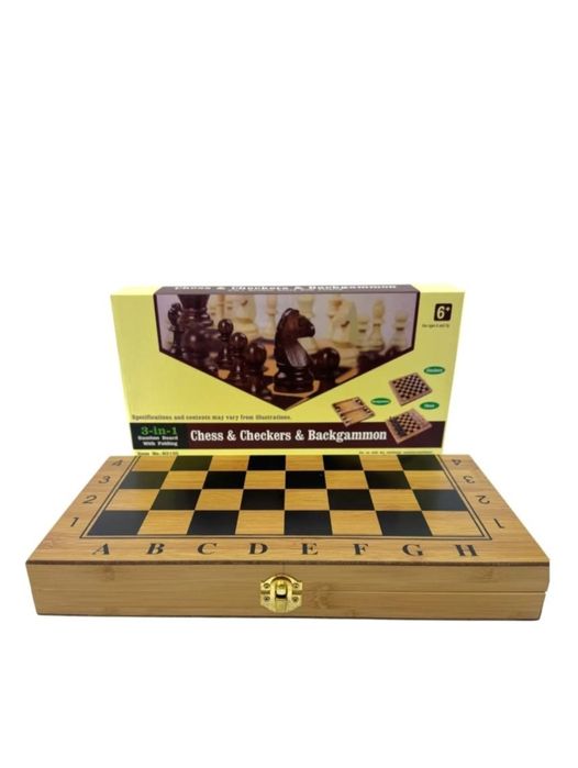 Шахматы новые 3 в 1