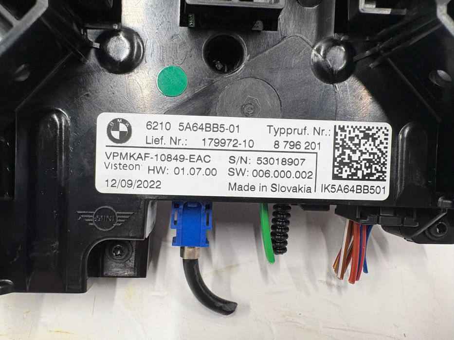 Километраж / Километражно Табло Бензин КМ/Ч За MINI F57 F54LCI F60 F55 F56 МИНИ Ф57 Ф54 Фейслифт Ф60 Ф55 Ф56