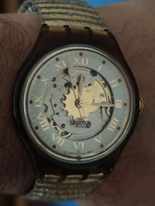 Ceas automatic elvețian Swatch Ag 1995