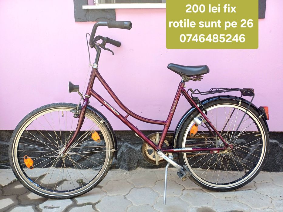 Bicicleta cu 150 lei bucata