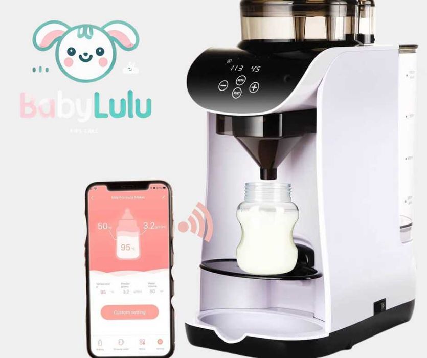 BabyLulu – Espressor Lapte Praf pentru Bebeluși + Cadou!