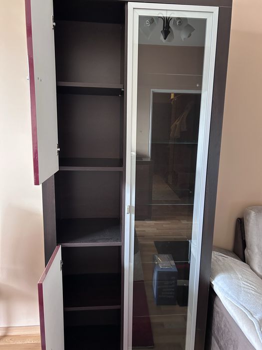 Шкаф - венге и бордо