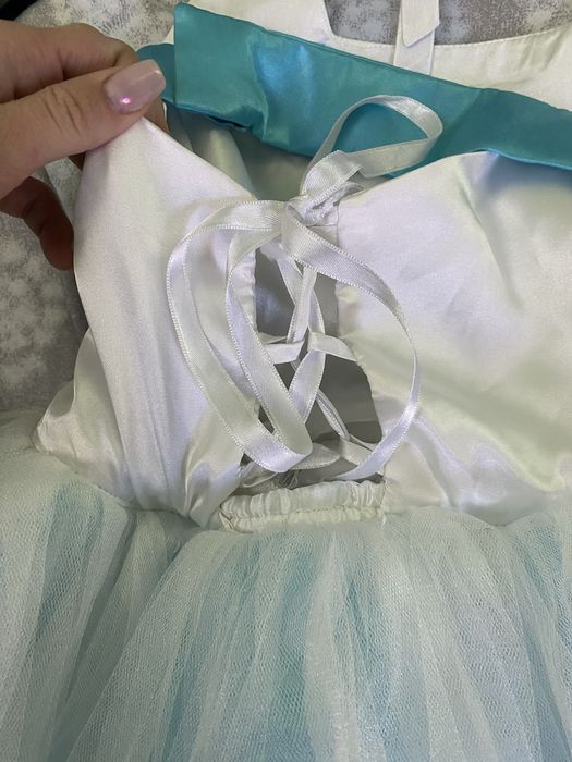 Детска официална рокля 7-8год