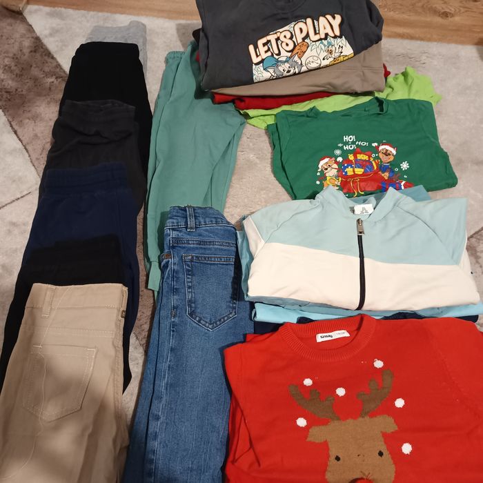 Много Дрехи 110-116 за момче,тънки и по плътни