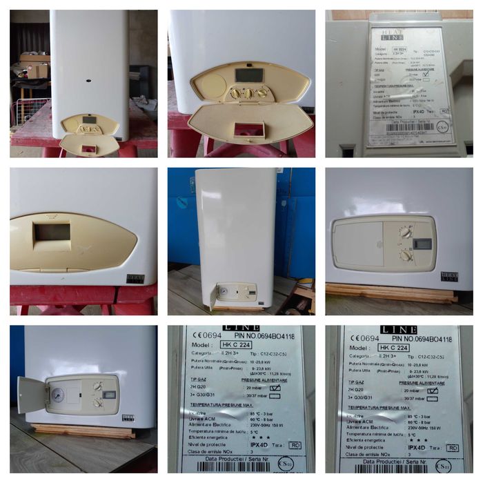 Depozit piese s.h. centrale HEAT LINE diverse modele.