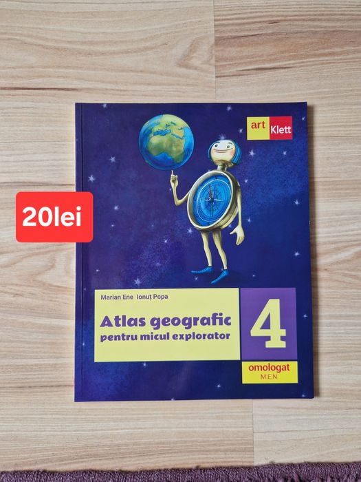 Carti si atlase pentru copii