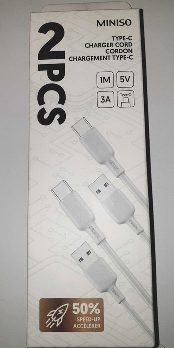 Продается TYPE-C кабель зарядный новый