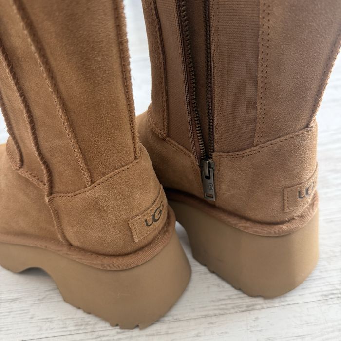 Велурени боти UGG Classic Камел