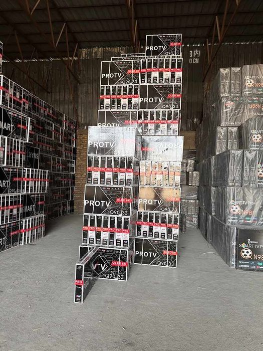 Telvizorlar barcha turdagisi bor