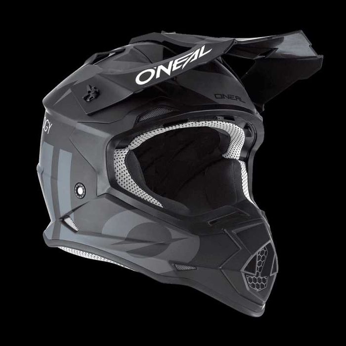 Мотокрос каска O'NEAL 2SERIES SLICK V.23 Black/Gray