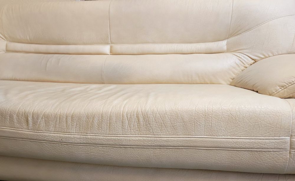 Кожен комплект диван и фотьойл модел Линкълн